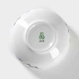 Пиала Добрушский завод «Гуси», 330 мл, d=11 см, фарфор, белая, рисунок МИКС