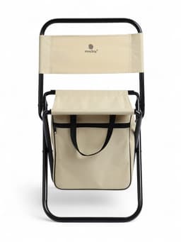 Стул туристический maclay, 28×35×58 см, до 90 кг, с сумкой, складной, со спинкой, серый