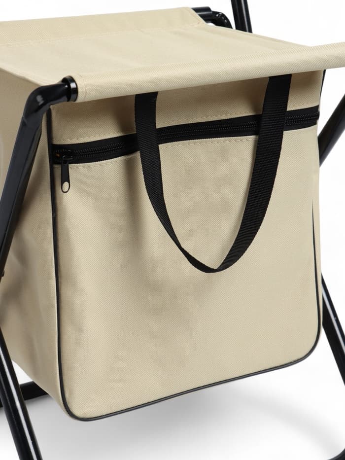 Стул туристический maclay, 28×35×58 см, до 90 кг, с сумкой, складной, со спинкой, серый