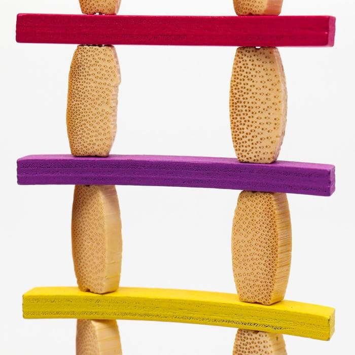 Игрушка для птиц «Лесенка», цвет МИКС