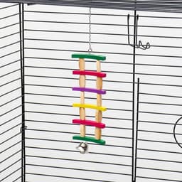 Игрушка для птиц «Лесенка», цвет МИКС