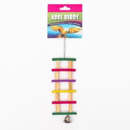Игрушка для птиц «Лесенка», цвет МИКС