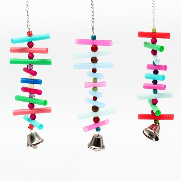 Игрушка для птиц «Ступеньки», цвет МИКС