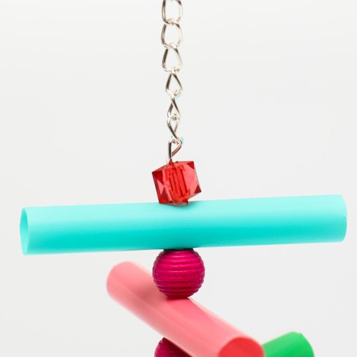 Игрушка для птиц «Ступеньки», цвет МИКС