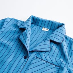 Пижама женская (рубашка, брюки) MINAKU: Light touch, синяя, размер 42