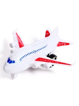 Самолёт инерционный «Глазастик», цвет МИКС