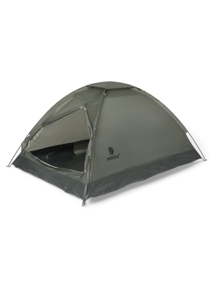 Палатка туристическая 2-местная maclay fisht se 2, 205×150×105 см, трекинговая, однослойная, зелёная