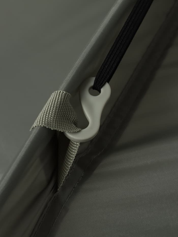 Палатка туристическая 2-местная maclay fisht se 2, 205×150×105 см, трекинговая, однослойная, зелёная