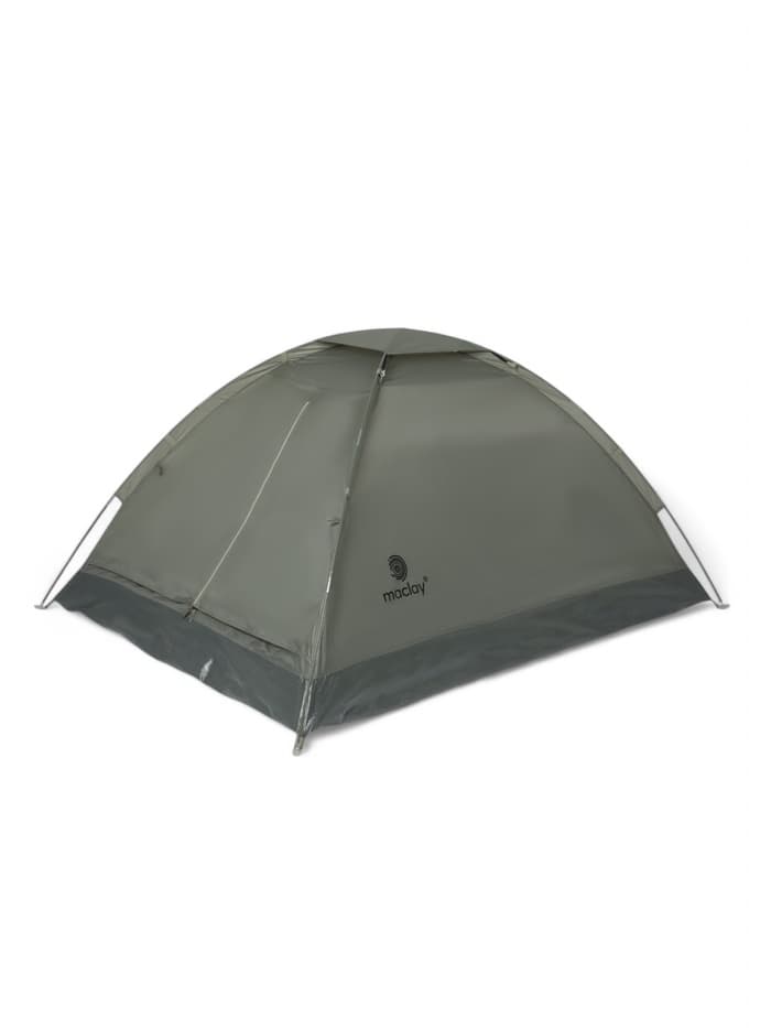Палатка туристическая 2-местная maclay fisht se 2, 205×150×105 см, трекинговая, однослойная, зелёная