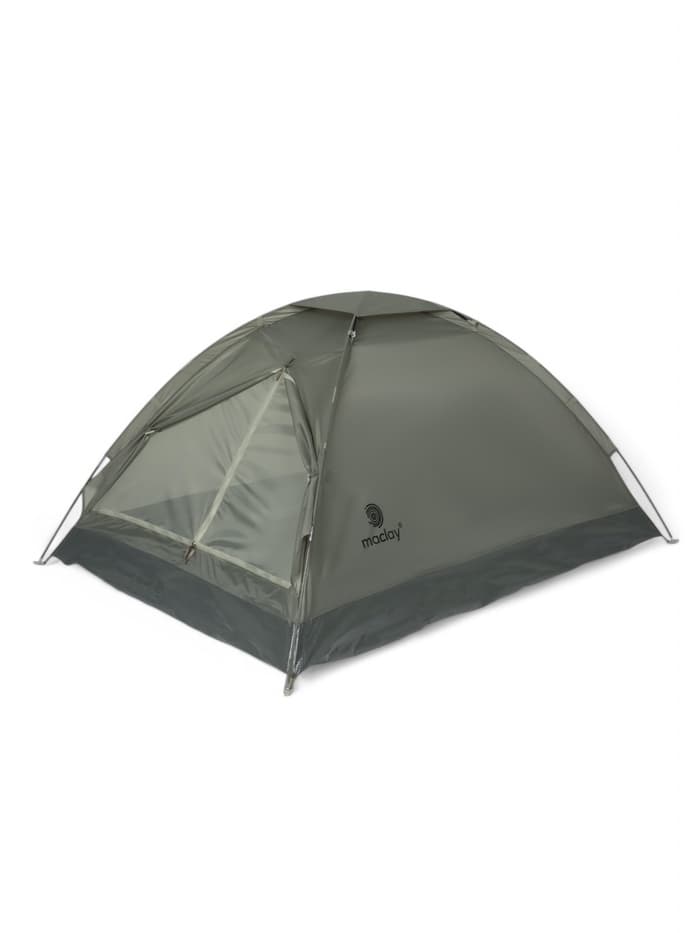 Палатка туристическая 2-местная maclay fisht se 2, 205×150×105 см, трекинговая, однослойная, зелёная