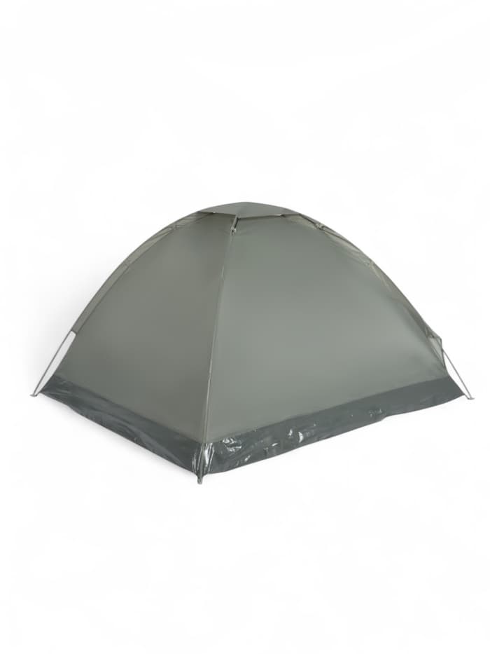 Палатка туристическая 3-местная maclay fisht se 3, 205×180×120 см, трекинговая, однослойная, зелёная