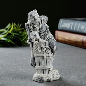 Фигурка «Баба Яга в ступе», 11 см