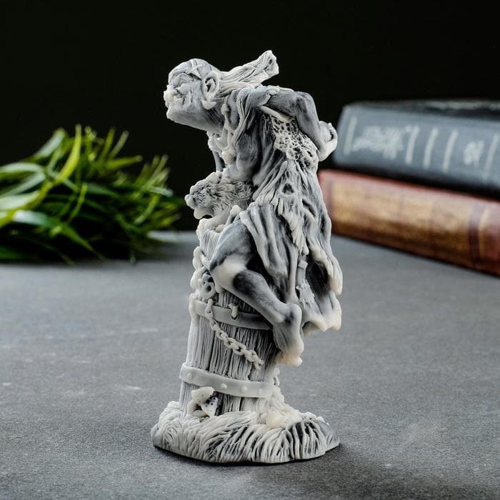 Фигурка «Баба Яга в ступе», 11 см