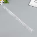 Проволока для творчества Blumentag 0.55 мм, 30 шт., 40 см, в пластиковой оплётке, белый