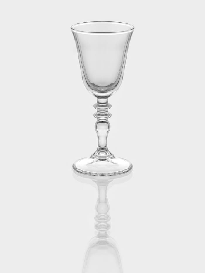 Рюмки Paşabahçe Vintage, 50 мл, набор 6 шт., стекло, прозрачные