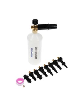 Пенообразователь под воду, объем 1 литр, 8 соединительных переходников