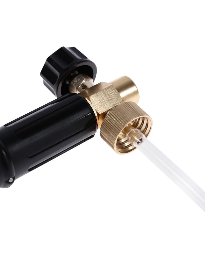 Пенообразователь под воду, объем 1 литр, 8 соединительных переходников