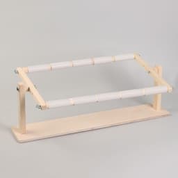 Пяльцы-рамка для вышивания, 30×50 см, с подставкой, цвет светлое дерево