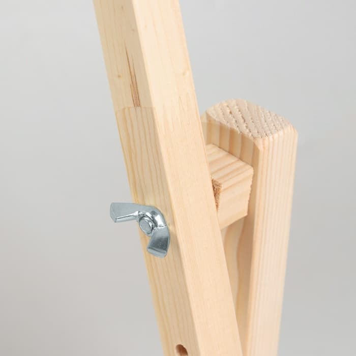 Пяльцы-рамка для вышивания, 30×50 см, с подставкой, цвет светлое дерево