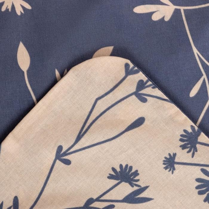 Постельное бельё евро «Этель» Flowers (вид 1), поплин