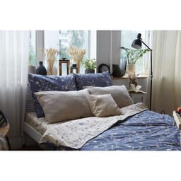 Постельное бельё евро «Этель» Flowers (вид 1), поплин