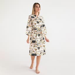 Халат женский «Этель. Девичник», размер 42-44, вафля 200 г/м², хлопок