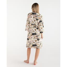 Халат женский «Этель. Девичник», размер 42-44, вафля 200 г/м², хлопок