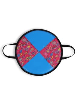 Ледянка мягкая, d=40 см, толщина 2 см, с ручками, цвет МИКС