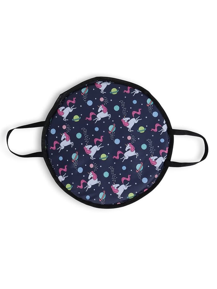 Ледянка мягкая, d=40 см, толщина 2 см, с ручками, цвет МИКС