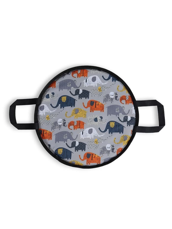 Ледянка мягкая, d=40 см, толщина 2 см, с ручками, цвет МИКС