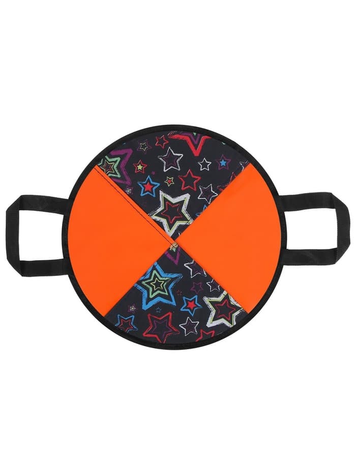 Ледянка мягкая, d=40 см, толщина 2 см, с ручками, цвет МИКС