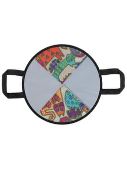 Ледянка мягкая, d=40 см, толщина 2 см, с ручками, цвет МИКС