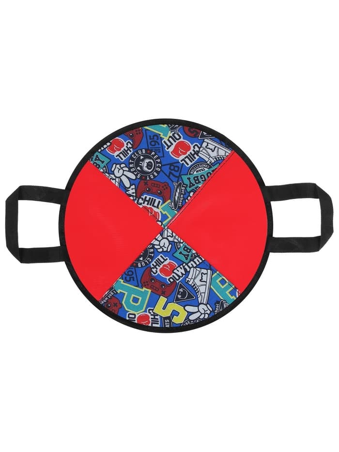 Ледянка мягкая, d=40 см, толщина 2 см, с ручками, цвет МИКС