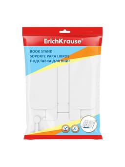 Подставка для книг, ErichKrause, пластиковая, белая