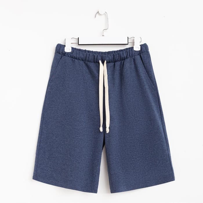 Шорты мужские MINAKU: Casual collection MAN, размер 48, цвет индиго меланж