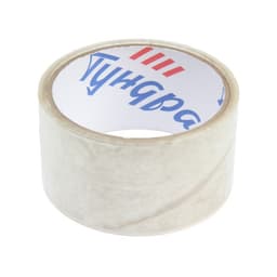 Лента клейкая ТУНДРА, прозрачная, 40 мкм, 48 мм × 23 м
