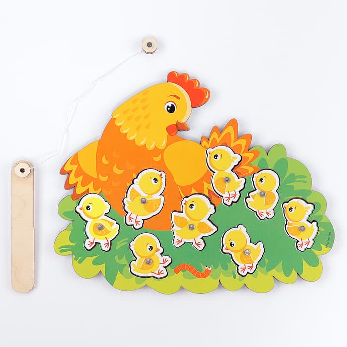 Рыбалка Лесная мастерская «Курочка с цыплятами»