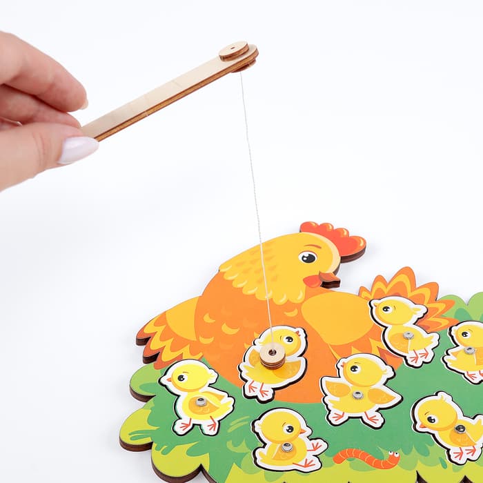 Рыбалка Лесная мастерская «Курочка с цыплятами»