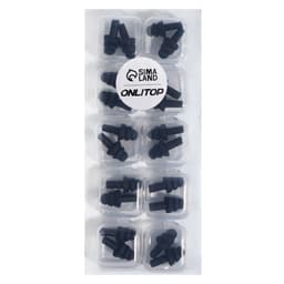 Беруши, 3×1.3 см, фасовка 10 пар, силиконовые, в футляре, чёрный