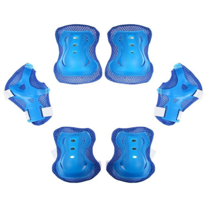 Защита роликовая ONLYTOP, р. S, цвет синий