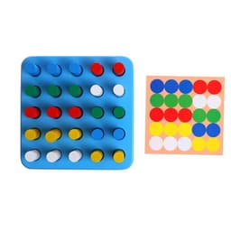 Мозаика деревянная Десятое Королевство «Весёлые столбики» 25 элементов