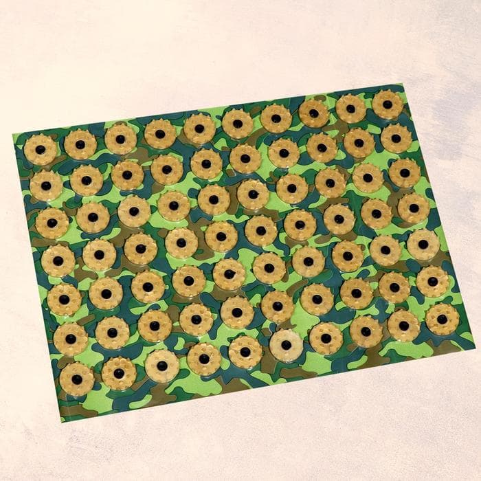 Аппликатор Кузнецова "Разминатор Т-1000", 70 колючек, плёнка, 23×32 см