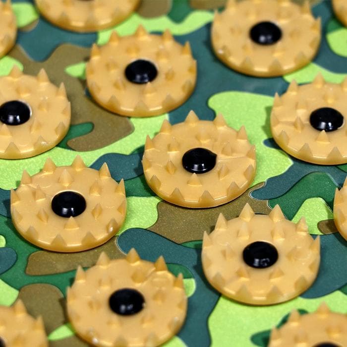 Аппликатор Кузнецова "Разминатор Т-1000", 70 колючек, плёнка, 23×32 см