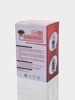 Френч-пресс стеклянный Доляна «Фараон», 350 мл, 13×9×19 см