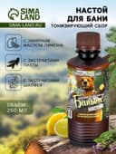 Настой для бани тонизирующий Laboratory Katrin с эфирным маслом лимона, экстрактами пихты и шалфея, 250 мл