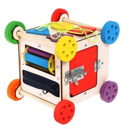 Бизикуб YOSHATOYS «Семицветик»