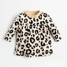 Платье - боди для девочки «Крошка Я. Леопард», рост 68-74 см