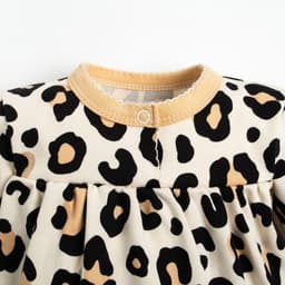 Платье - боди для девочки «Крошка Я. Леопард», рост 68-74 см