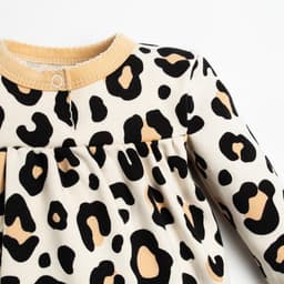 Платье - боди для девочки «Крошка Я. Леопард», рост 68-74 см
