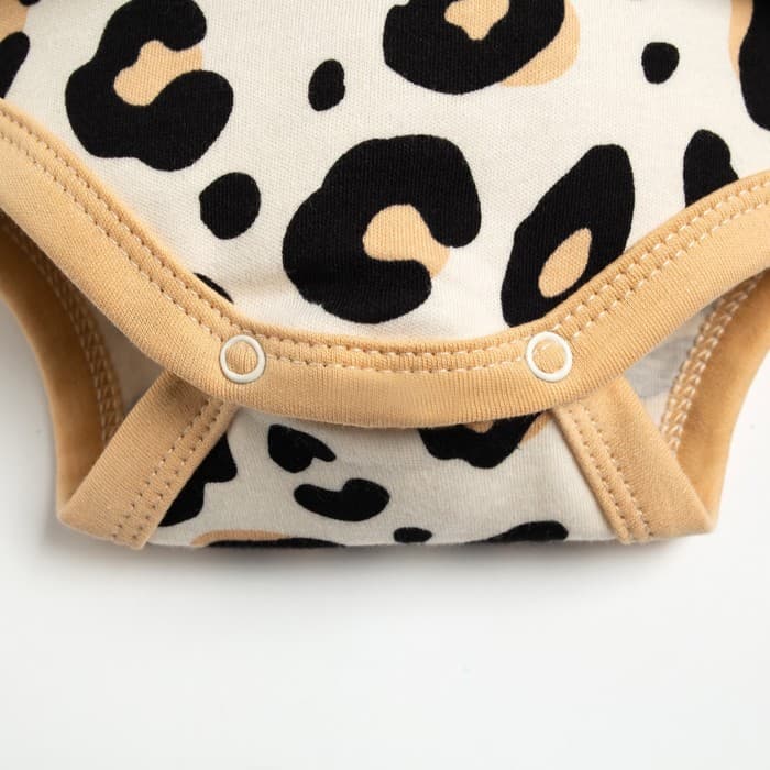 Платье - боди для девочки «Крошка Я. Леопард», рост 68-74 см